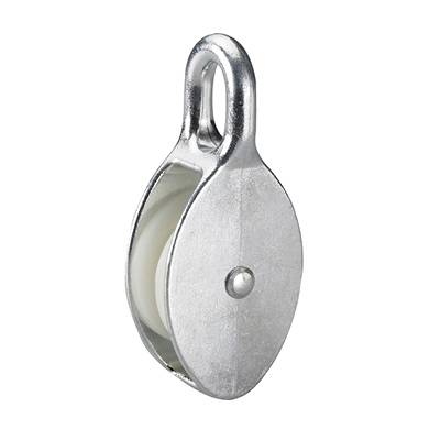 dörner + helmer 4816504 Blockseilrolle 50mm Polyamid Gehäusematerial: Zinkdruckguss 6St.