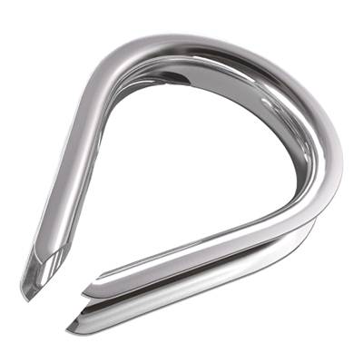 dörner + helmer 4916174 Kausche 3mm Edelstahl A2 20St.