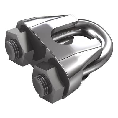 Seilklemme 6mm Edelstahl A2 dörner + helmer 4916184 20St.