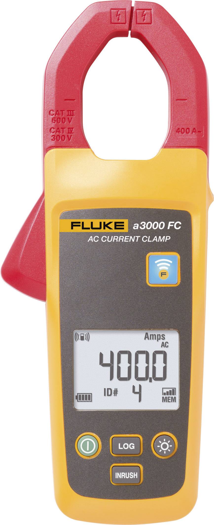 Fluke FLK-a3000 FC Stromzange digital Datenlogger CAT III 600V Anzeige (Counts): 4000