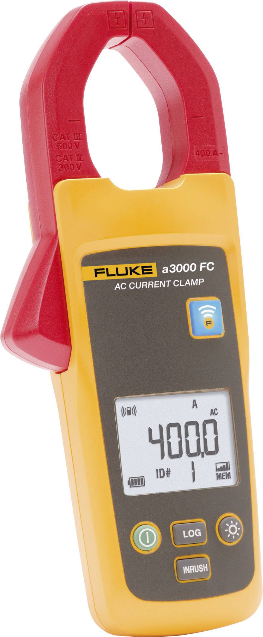 Fluke FLK-a3000 FC Stromzange digital Datenlogger CAT III 600V Anzeige (Counts): 4000