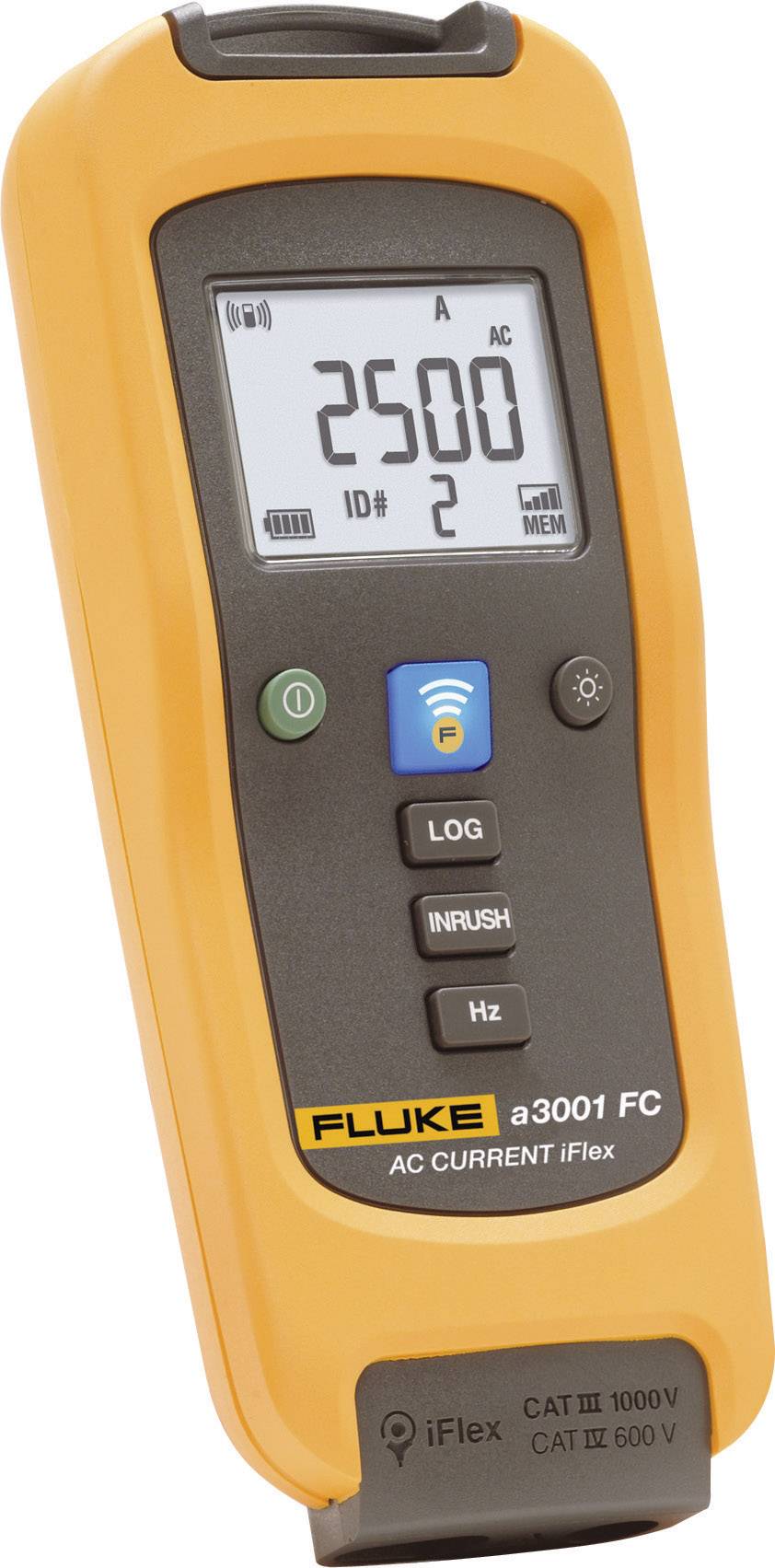 Fluke FLK-a3001 FC iFlex Stromzange, Hand-Multimeter digital Datenlogger CAT III 1000 V, CAT IV 600V Anzeige (Counts): 2500
