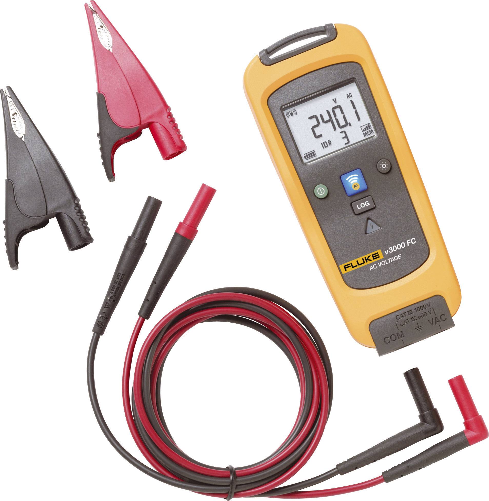 Fluke FLK-V3000 FC Hand-Multimeter digital Datenlogger CAT III 1000 V, CAT IV 600V Anzeige (Counts): 6000