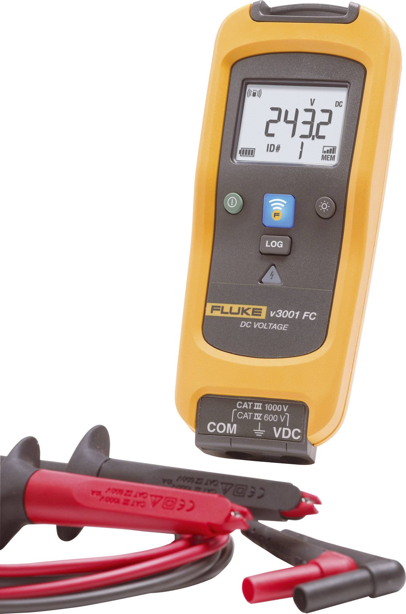 Fluke FLK-V3001 FC Hand-Multimeter digital CAT III 1000 V, CAT IV 600V Anzeige (Counts): 6000