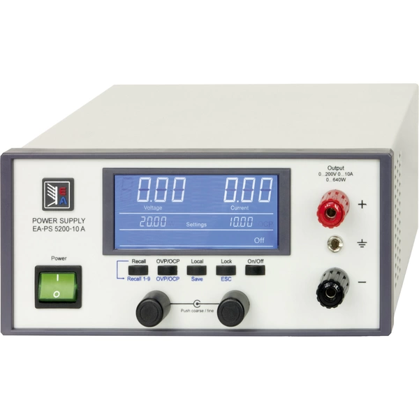 EA Elektro Automatik EA-PS 5040-20A Labornetzgerät, einstellbar 0 - 40 V/DC 0 - 20A 320W USB Anzahl Ausgänge 1 x EA Elektro Automatik EA-PS 5040-20A Labornetzgerät, einstellbar 0 - 40 V/DC 0 - 20A 320W USB Anzahl Ausgänge 1 x