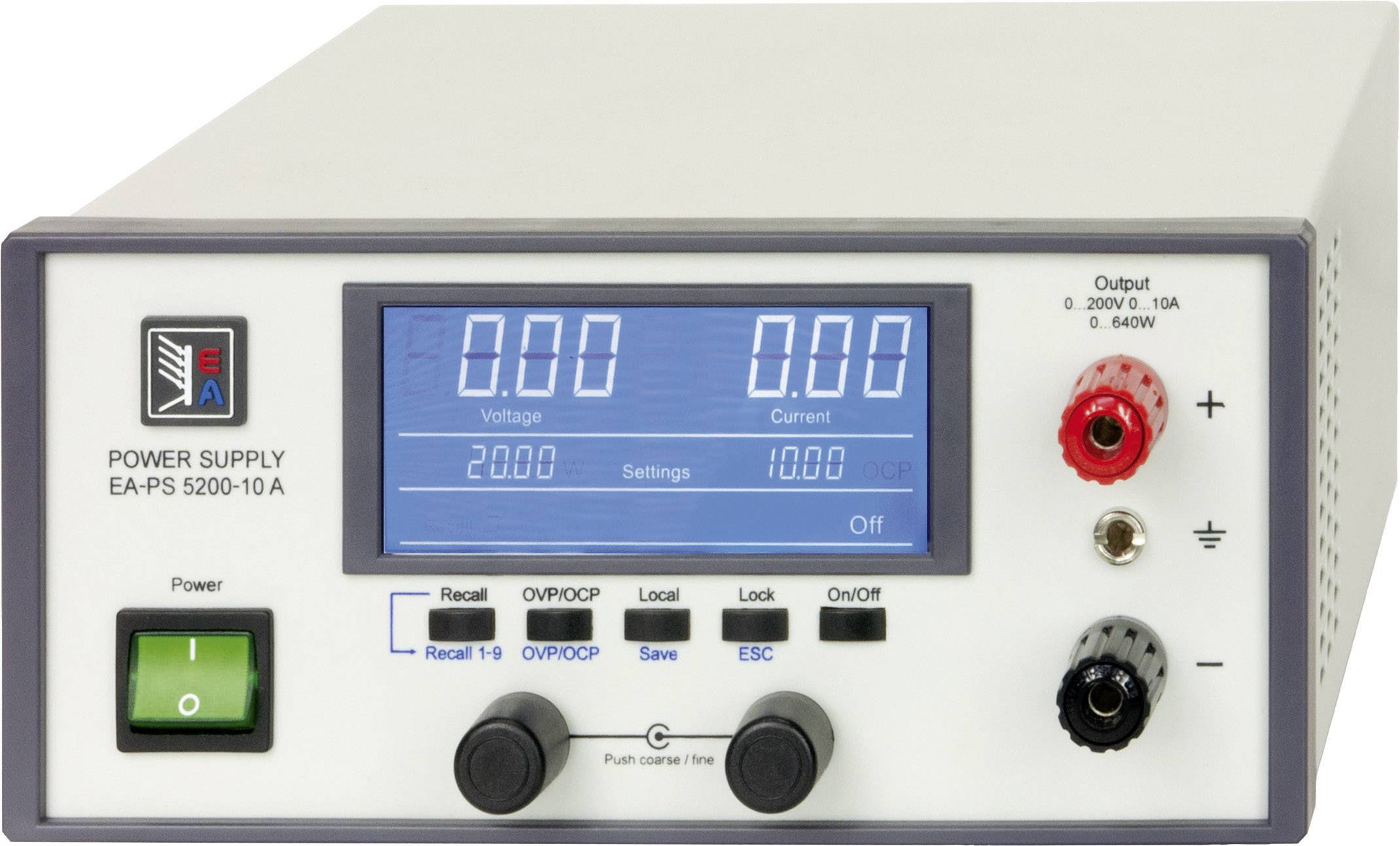 EA Elektro Automatik EA-PS 5200-02 A Labornetzgerät, einstellbar 0 - 200 V/DC 0 - 2 A 160 W USB Anzahl Ausgänge 1 x