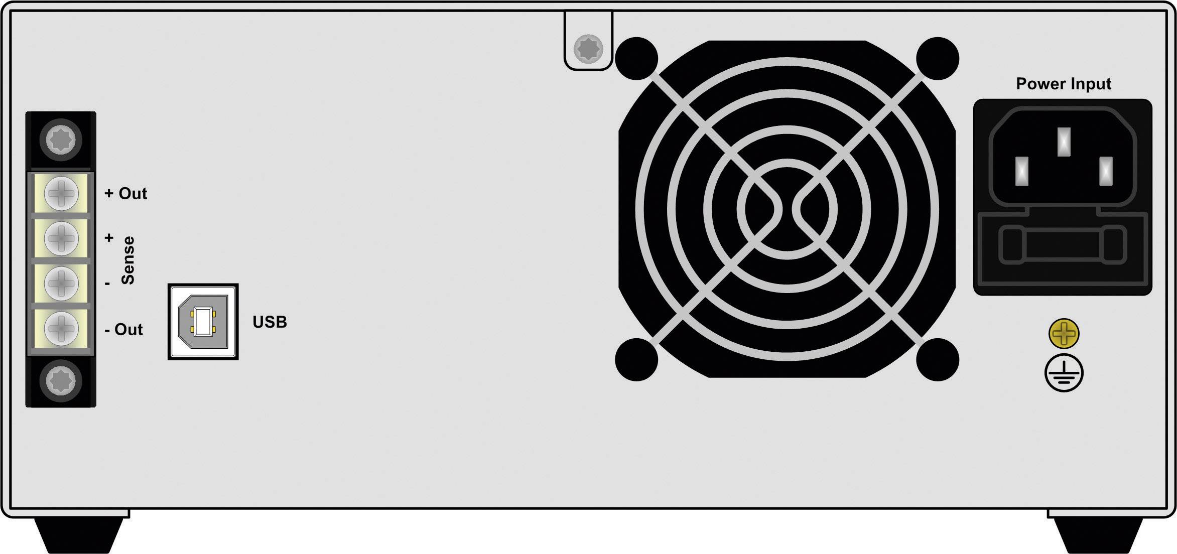 EA Elektro Automatik EA-PS 5040-40A Labornetzgerät, einstellbar 0 - 40 V/DC 0 - 40A 640W USB Anzahl Ausgänge 1 x