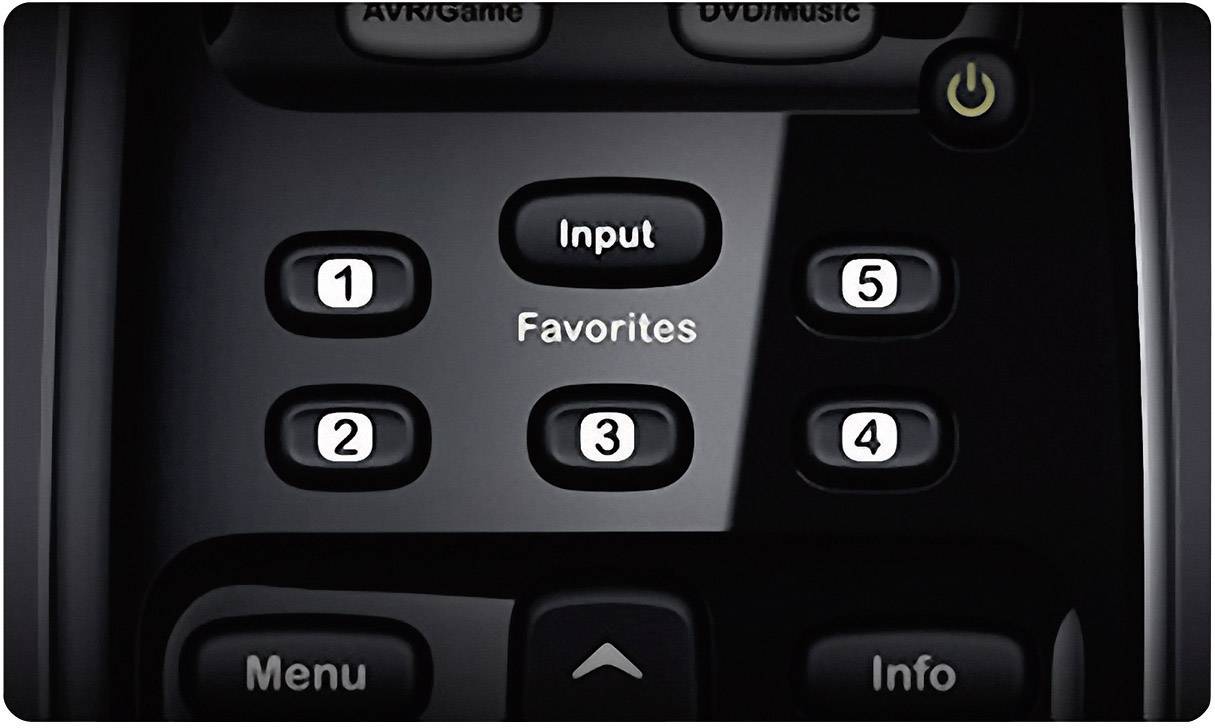 Logitech Harmony® 350 Universal Fernbedienung Schwarz