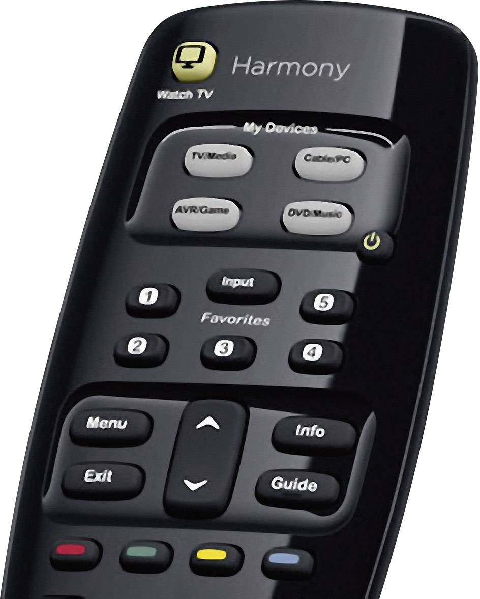 Logitech Harmony® 350 Universal Fernbedienung Schwarz