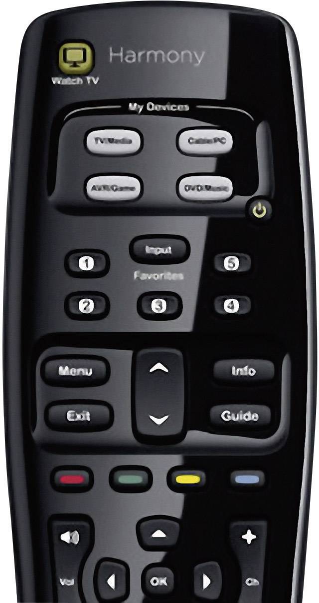Logitech Harmony® 350 Universal Fernbedienung Schwarz