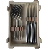 WMF 12.8023.9990 Steak-Besteck 12er Set Edelstahl (rostfrei) in Holzkiste Silber 500308 WMF 12.8023.9990 Steak-Besteck 12er Set Edelstahl (rostfrei) in Holzkiste Silber 500308