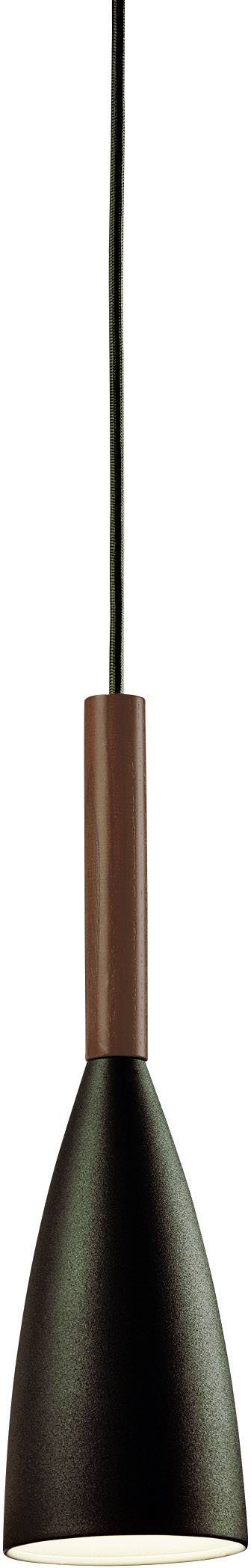 Nordlux Pure 78283003 Pendelleuchte Halogen E27 60 W Schwarz