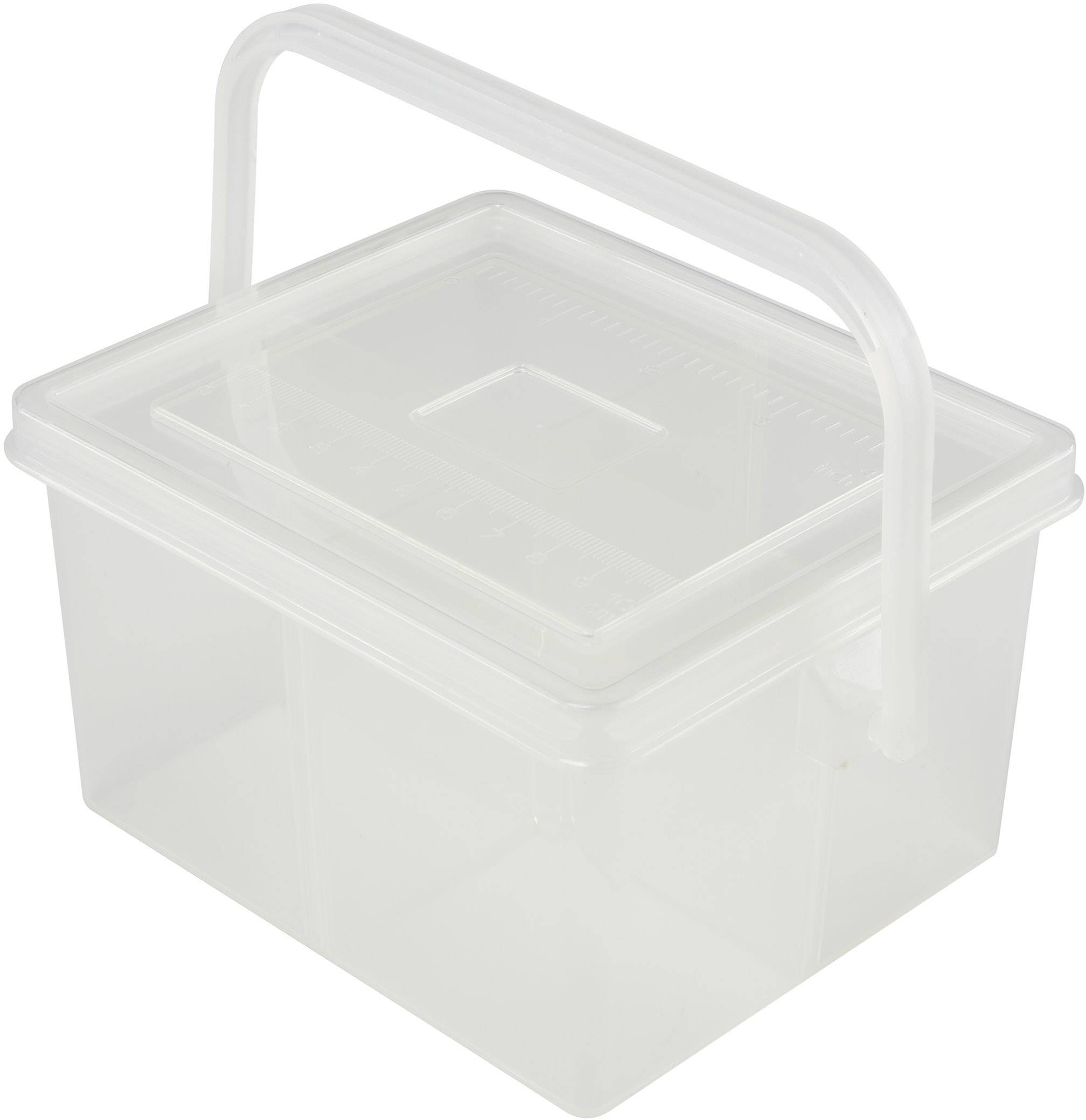 TRU Components TC-QBS-400 B203 Sortimentsbox (L x B x H) 135 x 115 x 80mm Anzahl Fächer: 4 feste Unterteilung Inhalt 1St.