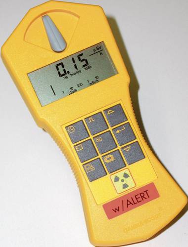Gamma Scout Alarm Geigerzähler Strahlung: Alpha, Beta, Gamma akustischer Warnton, inkl. Auswertungs