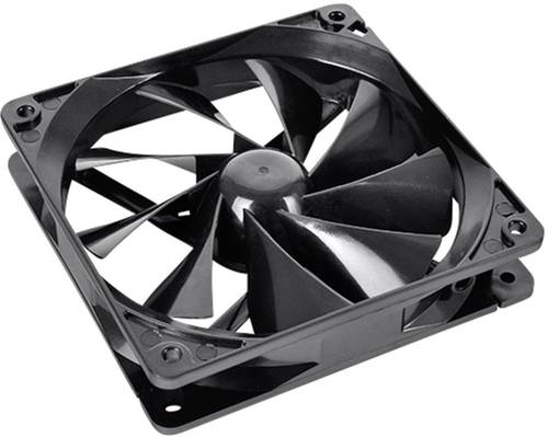 Thermaltake Pure S 12 PC-Gehäuse-Lüfter Schwarz (B x H x T) 120 x 120 x 25mm