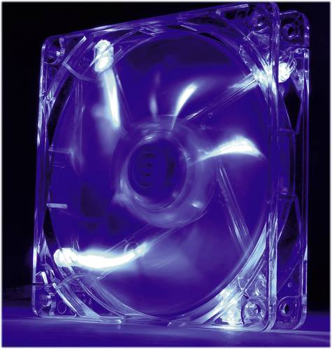 Thermaltake Pure 12 LED Blue PC-Gehäuse-Lüfter Klar (B x H x T) 120 x 120 x 25mm