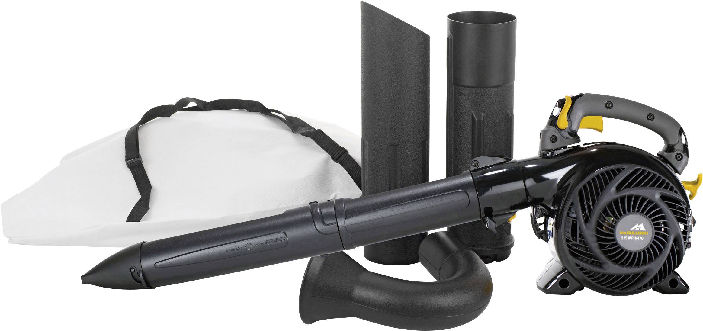 McCulloch GBV 345 Benzin Laubsauger, Laubbläser, Laubhäcksler