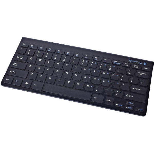 Gembird KB-BT-001-DE Bluetooth-Tastatur Deutsch, QWERTZ, Windows® Schwarz