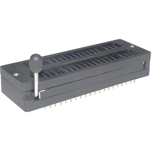 ZIF40GB ZIF40GB IC-Testsockel Rastermaß: 15.24mm Polzahl (num): 40 1St.