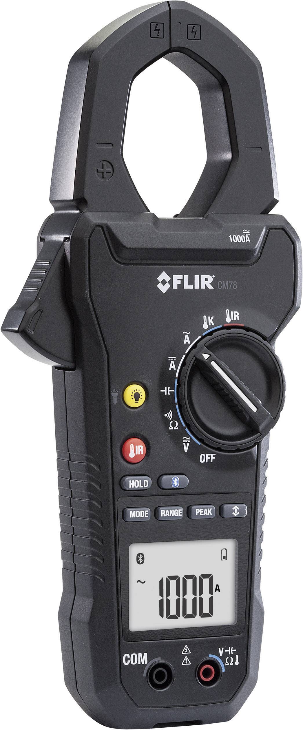 FLIR CM78 Stromzange, Hand-Multimeter digital CAT III 1000V Anzeige (Counts): 4000