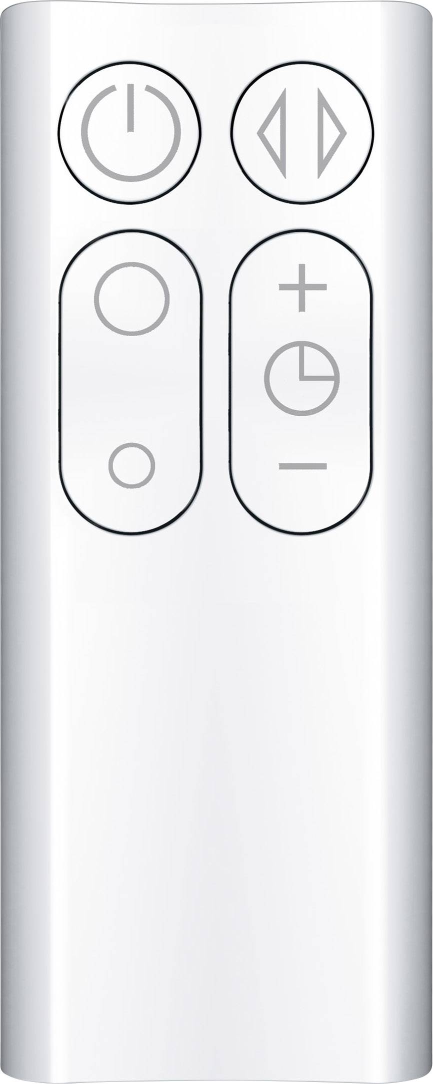 Dyson AM07 Turmventilator 56W (Ø x H) 19cm x 101cm Silber, Weiß mit Fernbedienung, Timer, Oszillierend