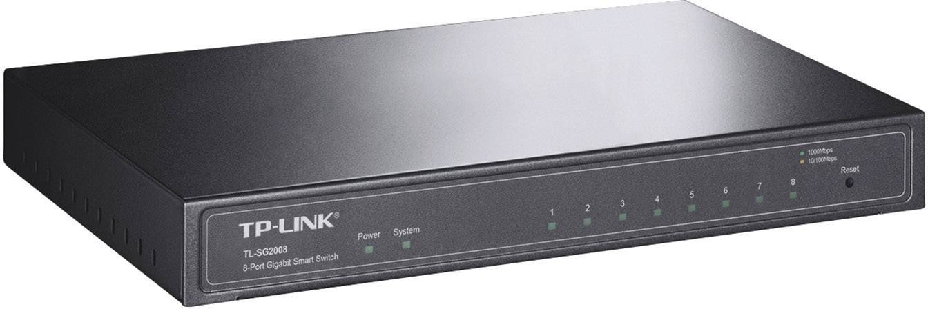 TP-LINK TL-SG2008 Netzwerk Switch 8 Port 1 GBit/s