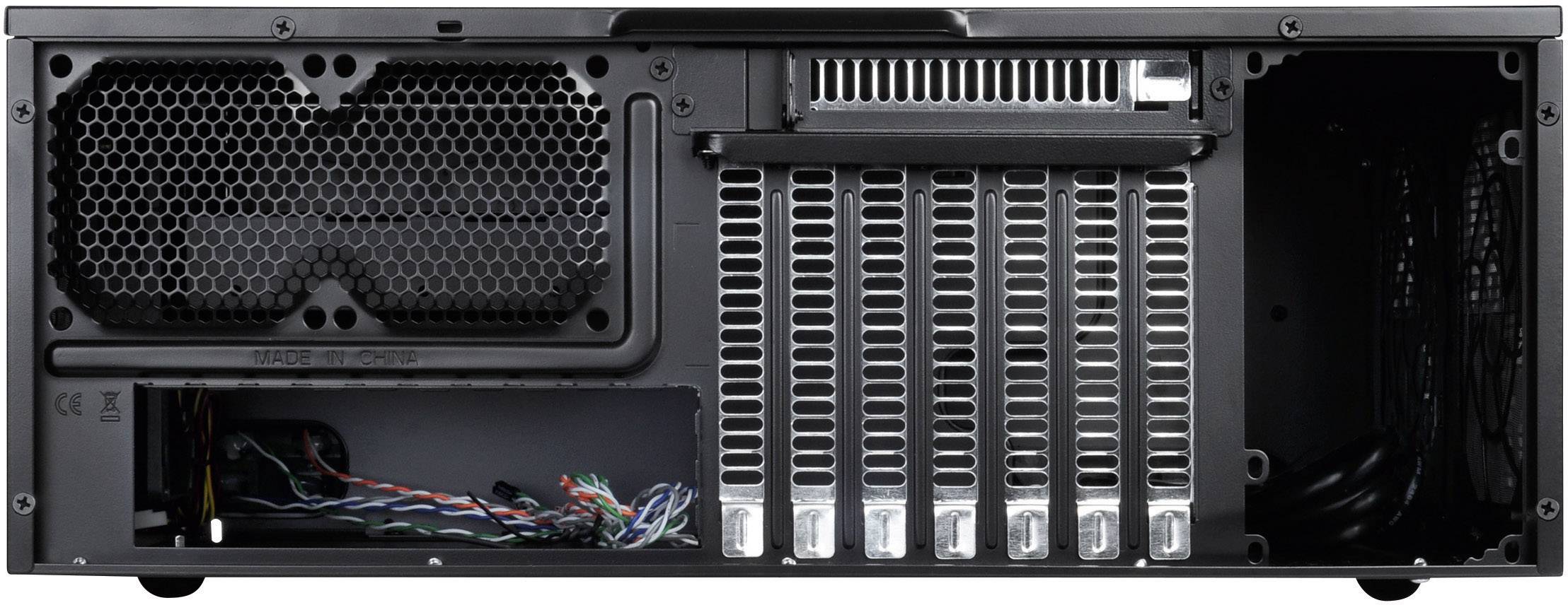 Silverstone SST-GD09B HTPC PC-Gehäuse Schwarz