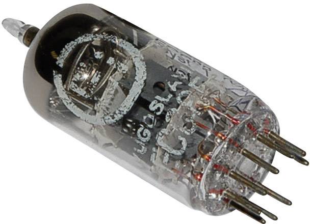 ECC 85 = 6 AQ 8 Elektronenröhre Doppeltriode 250 V 10 mA Polzahl: 9 Sockel: Noval Inhalt 1 St.