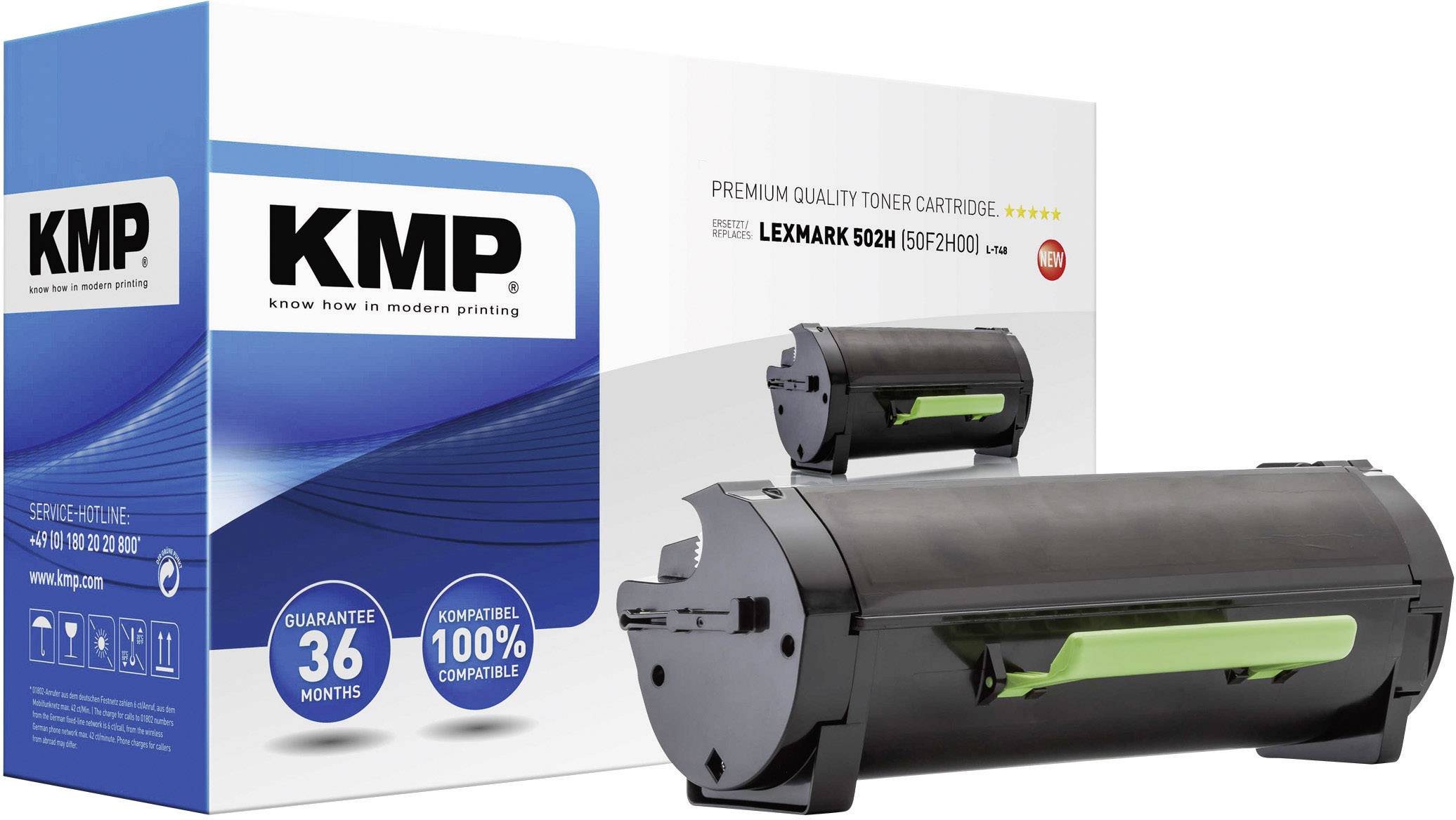 KMP L-T48 - Schwarz - kompatibel - Tonerpatrone