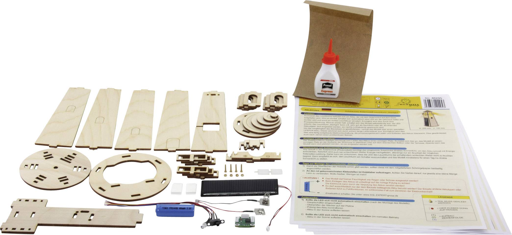 Sol Expert 40295 Leuchtturm Starlight Solar Leuchtturm