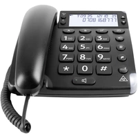 doro Magna 4000 Schnurgebundenes Seniorentelefon Optische Anrufsignalisierung, Freisprechen Beleuchtetes Display Schwarz doro Magna 4000 Schnurgebundenes Seniorentelefon Optische Anrufsignalisierung, Freisprechen Beleuchtetes Display Schwarz