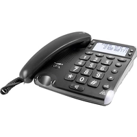 doro Magna 4000 Schnurgebundenes Seniorentelefon Optische Anrufsignalisierung, Freisprechen Beleuchtetes Display Schwarz doro Magna 4000 Schnurgebundenes Seniorentelefon Optische Anrufsignalisierung, Freisprechen Beleuchtetes Display Schwarz