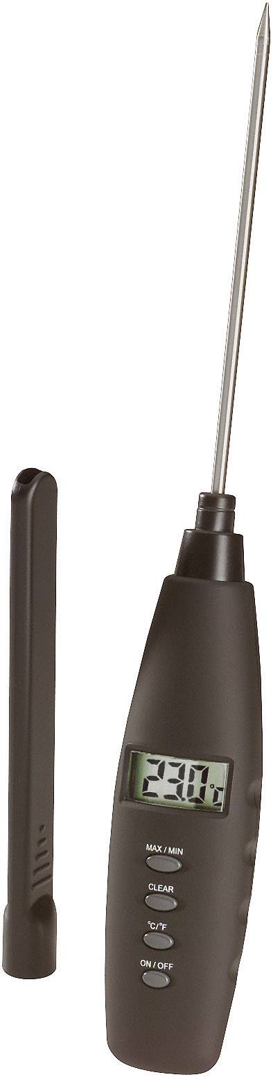 VOLTCRAFT DET2R Einstichthermometer Messbereich Temperatur 0 bis 200°C Fühler-Typ K