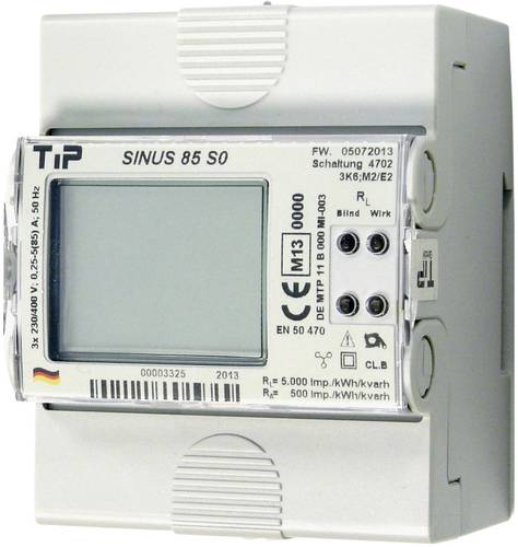 SINUS 85 S0 Drehstromzähler digital MID-konform: Ja 1St.