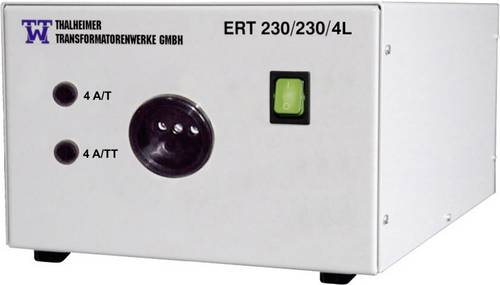 Thalheimer ERT 230//230/4L Labor-Trenntrafo Festspannung 1000 VA Anzahl Ausgänge: 1 x 230 V/AC