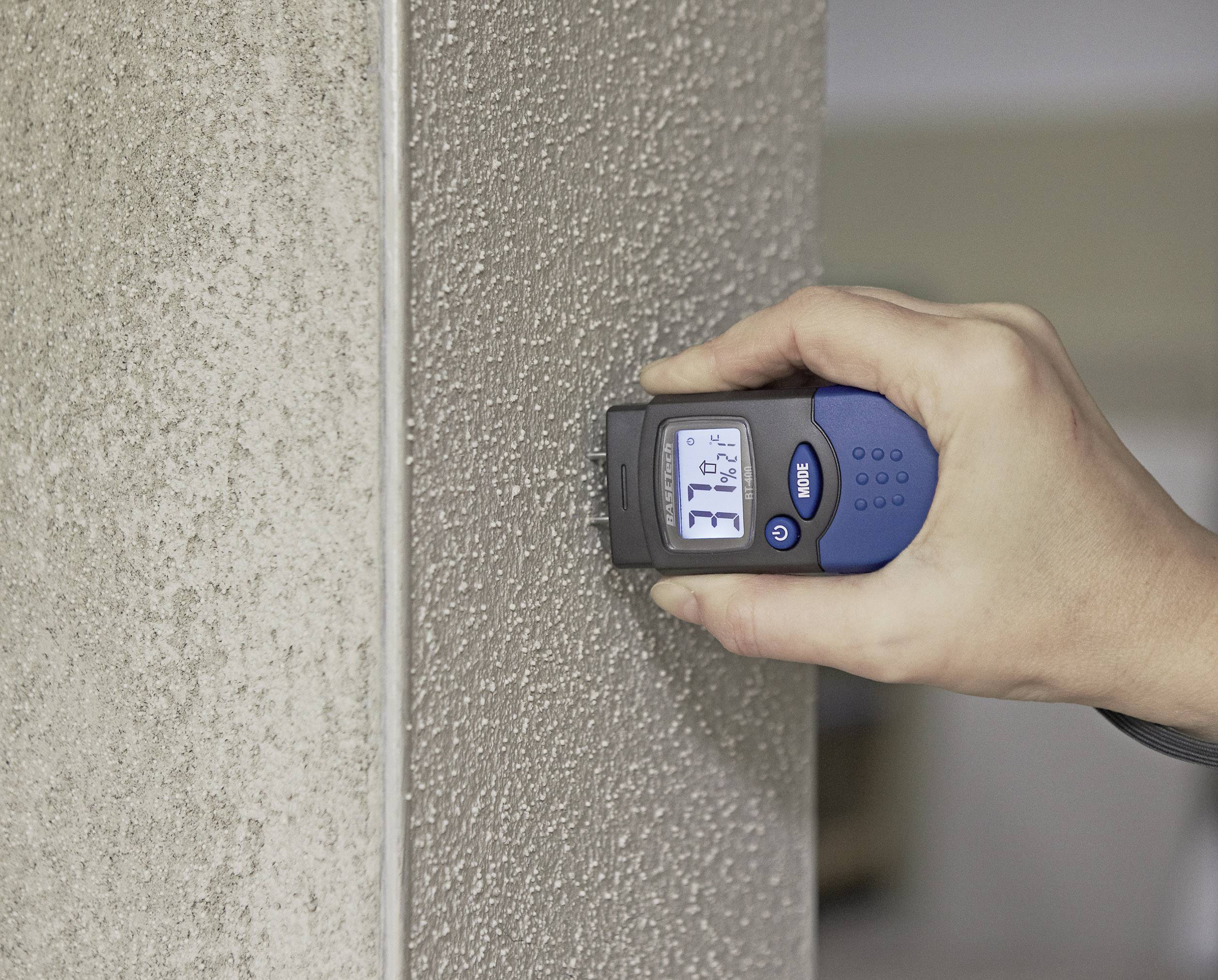 Basetech BT-400 Materialfeuchtemessgerät Messbereich Baufeuchtigkeit (Bereich) 0.2 bis 2.0% vol Messbereich Holzfeuchtigkeit