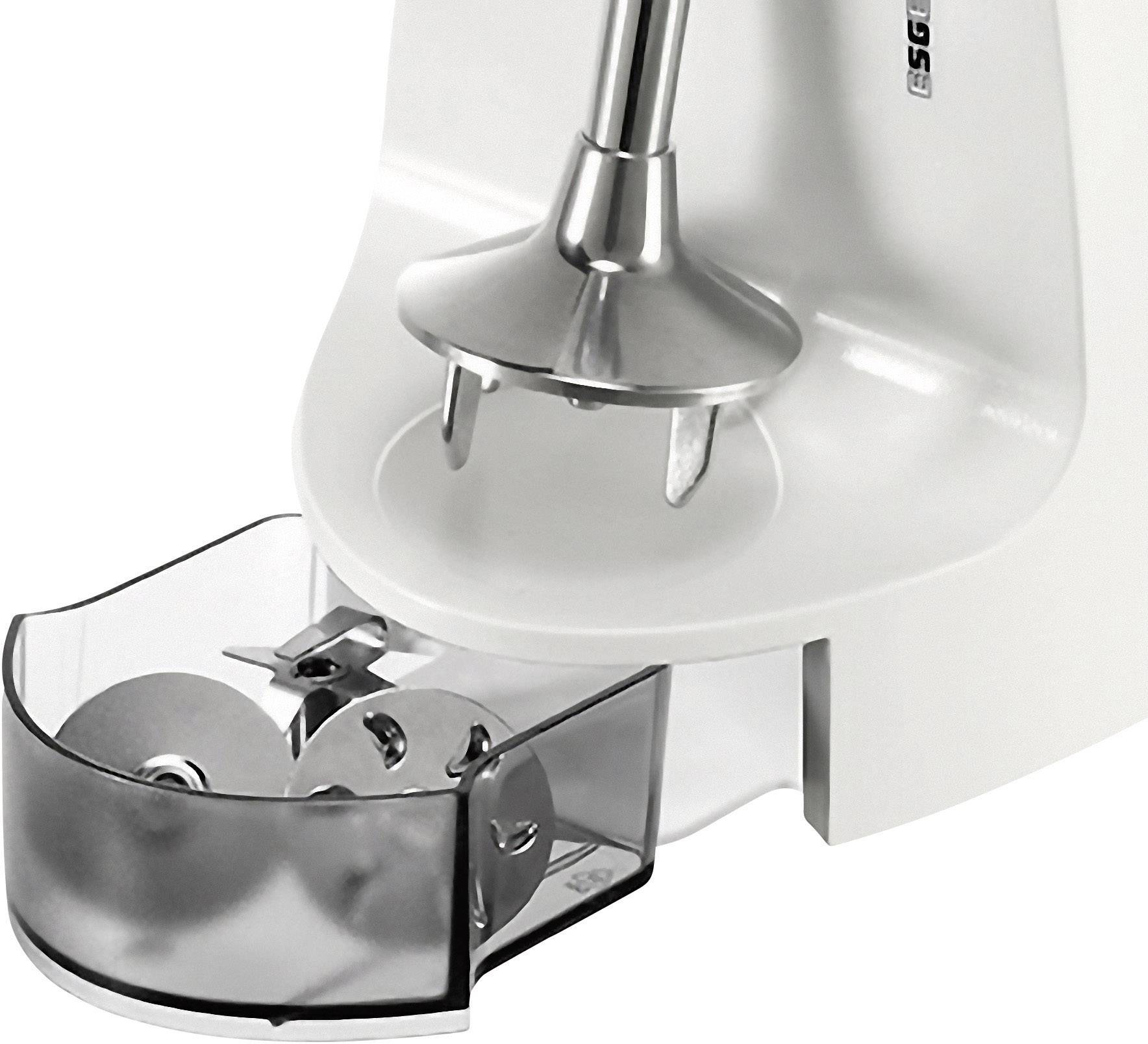 ESGE M200 Zauberstab® Superbox Stabmixer 200 W mit Zerkleinereraufsatz, mit Mixbecher Weiß, Edelstahl