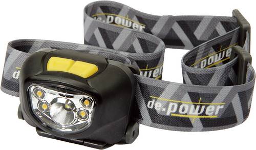 De.power by litexpress DP-801 LED Stirnlampe batteriebetrieben 210lm 101h DP-801AAA-C