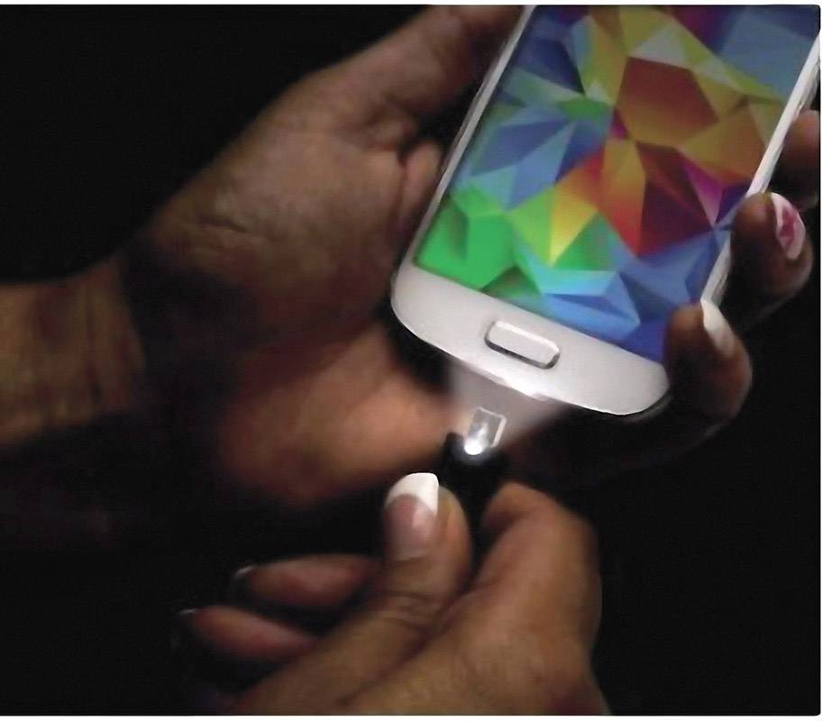 Hama Micro-USB-2.0-Kabel, mit LED-Licht, vergoldet 1,50 m