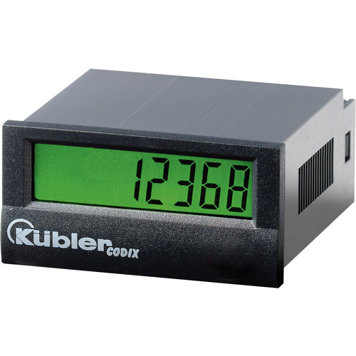 Fréquencemètre LCD Dimensions encastrées 45 x 22 mm Kübler Automation CODIX 136