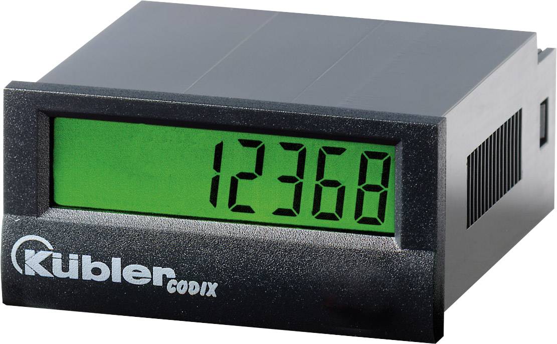 Kübler Automation Impulszähler Codix 130HB AC, Einbaumaße 45 x 22 mm, N/A