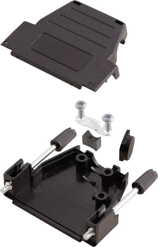 MH Connectors MHDSSK-P-15-L-K 6260-0107-02 D-SUB Gehäuse Polzahl (num): 15 Kunststoff 180 °, 45 °