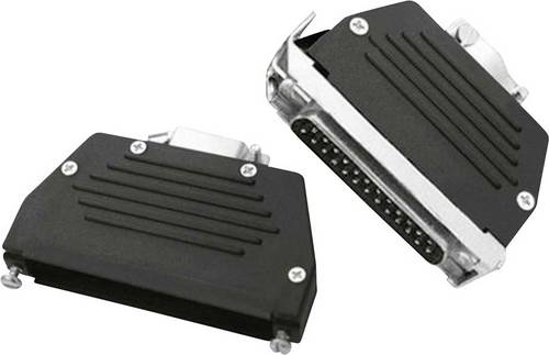 MH Connectors MHED-DS25S 2801-0101-03 D-SUB Gehäuse Polzahl: 25 Kunststoff 180 °, 45 ° Schwarz 1 S