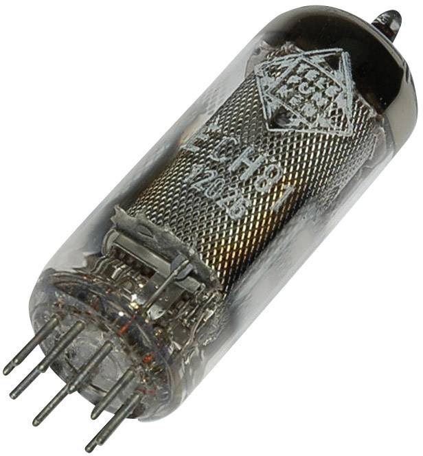 BTB Vertrieb ECH 81 = 6 AJ 8 = 6I1P Elektronenröhre Triode-Heptode 100 V, 160V 13.5 mA, 11mA Polzahl: 9 Sockel: Noval Inhalt 1St.