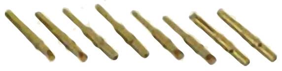 MH Connectors MHDM-STM Stiftkontakt AWG min.: 28 AWG max.: 20 Messing