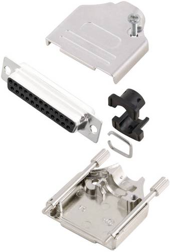 MH Connectors MHDTZK25-DM25S-K D-SUB Buchsenleisten-Set 180 ° Polzahl: 25 Lötkelch 1 St.