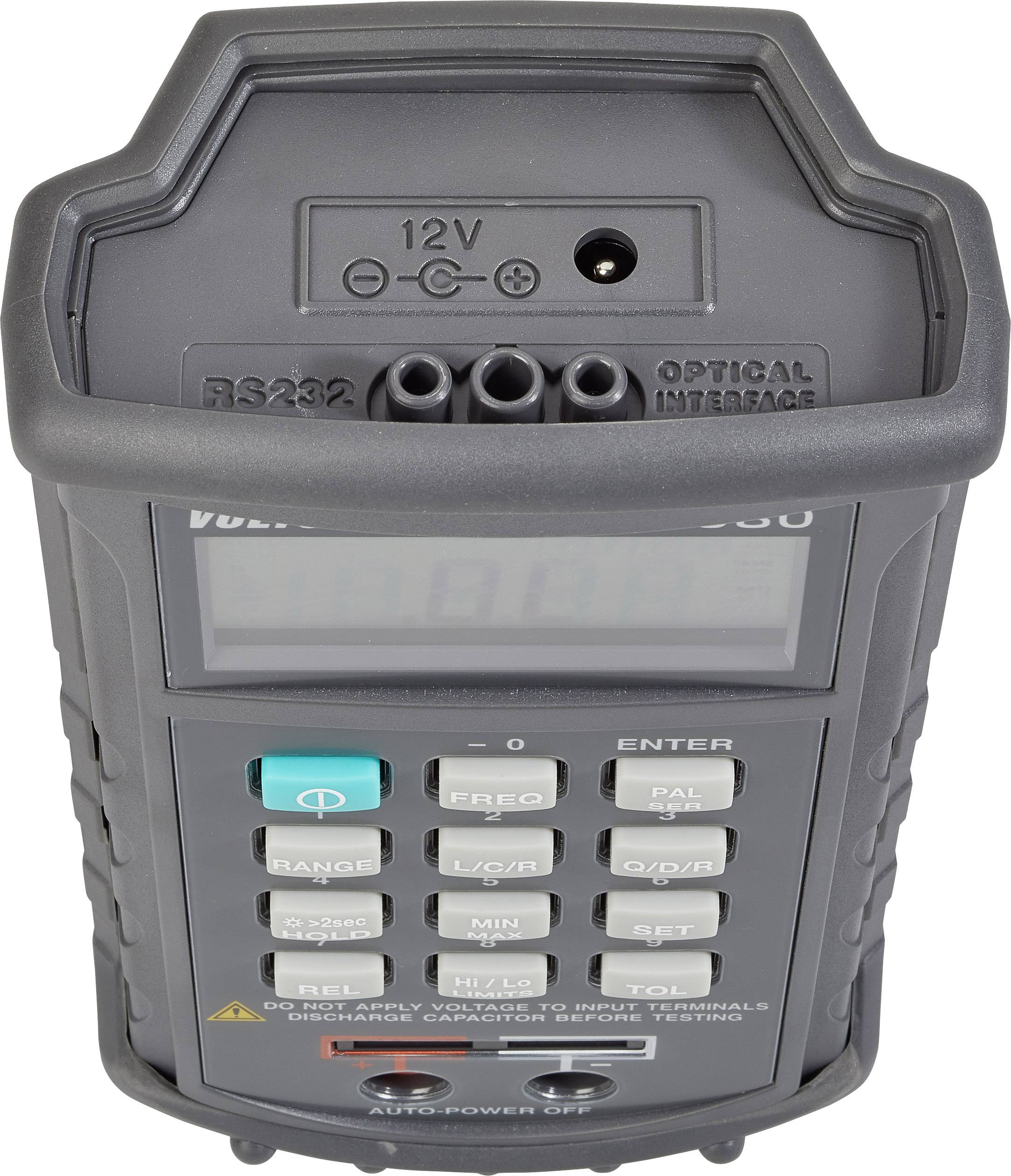 VOLTCRAFT LCR 4080 Komponententester digital CAT I Anzeige (Counts): 20000