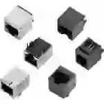 MH Connectors MHRJJ66NFV RJ12-Einbaubuchse 2101-0110-12 Buchse, Einbau vertikal Pole: 6P6C Schwarz MH Connectors MHRJJ66NFV RJ12-Einbaubuchse 2101-0110-12 Buchse, Einbau vertikal Pole: 6P6C Schwarz