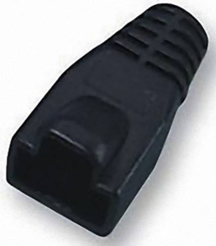 MH Connectors MHRJ45SRB-BK RJ45-Knickschutztülle 6510-0100-06 Schwarz