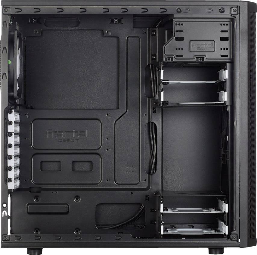 Fractal Design Core 2500 Midi-Tower PC-Gehäuse Schwarz